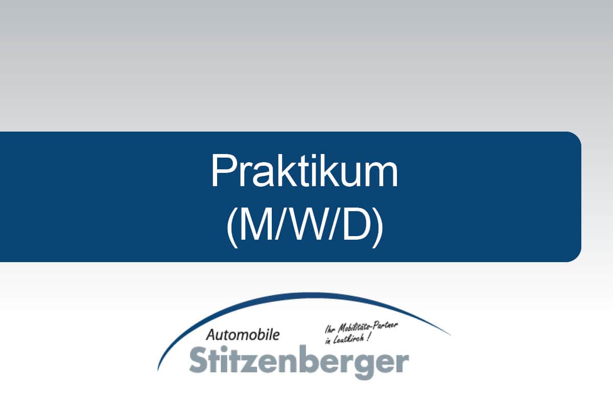Praktikum (M/W/D) Praktikum (M/W/D)